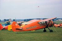 N20602 @ RFD - S/N belongs to a BE58 now. This was a 1938 Fairchild 24 G or maybe K, radial engine. Taken in Aug, 1964, EAA fly-in, Rockford, IL, USA. - by Mac Hayes