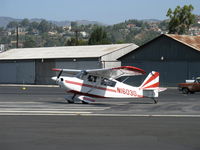N1603G @ SZP - 1968 Champion 7ECA CITABRIA, Lycoming O-235 115 Hp, taking the active - by Doug Robertson
