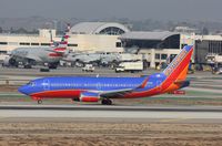 N614SW @ KLAX - Boeing 737-300