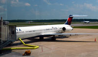 N938DL @ KRIC - At the gate Richmond - by Ronald Barker