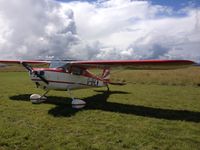G-BHLW @ X6DR - Cessna 120 G-BHLW. Seen at the 2014 Dornoch fly in. - by Iain Macdonald
