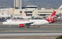 N628VA @ KLAX - Airbus A320 - by Mark Pasqualino