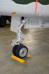 55-3503 @ KPUB - Nose gear- Weisbrod Aviation Museum - by Ronald Barker