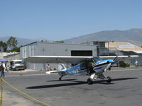 N2573J @ SZP - 1979 Piper PA-28-150 SUPER CUB, Lycoming O-320 150 Hp, at fuel dock - by Doug Robertson