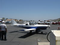 N91CZ @ SZP - 1997 LANCAIR 360, Lycoming O-360-A1D 180 Hp, at fuel dock - by Doug Robertson