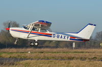 G-BAXY @ EGSV - Departing from Old Buckenham. - by Graham Reeve