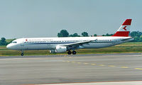 OE-LBA @ LOWW - Airbus A321-111 [0552] (Austrian Airlines) Vienna-Schwechat~OE 14/05/1999