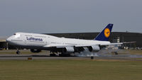 D-ABYP @ KPAE - Touching down on 34L - by Woodys Aeroimages