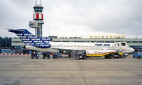 TC-IYA @ EHRD - Boeing 727-2F2 [22999] (Top Air) Rotterdam~PH 30/08/1996