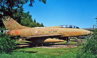 GT-949 @ EKKA - North American TF-100F Super Sabre [243-225] (Royal Danish Air Force) Karup~OY 09/06/2000