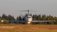 N932CE @ KPAE - Lining up on 34L for departure. - by Woodys Aeroimages
