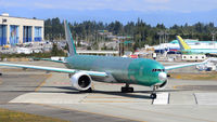 A6-ENT @ KPAE - Departing on 16R for a test flight. - by Woodys Aeroimages