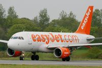 G-EZIM @ LFRB - A319-111, Holding point rwy 25L, Brest-Bretagne Airport (LFRB-BES) - by Yves-Q