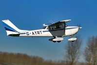 G-AYRT @ EGBR - Departure