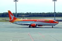 PK-KKI @ WSSS - Boeing 737-4Q8 [24234] (Adam Air) Singapore-Changi~9V 27/10/2006