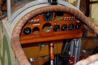 N124TK @ KPUB - Cockpit - Replica-Weisbrod Aircraft Museum
