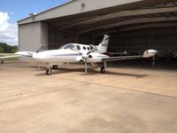 N422HF @ KSGR - Cessna 421B - Glass Cockpit - by EBS
