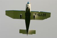 F-GJZE @ LFRB - Robin DR-400-120, Take off Rwy 07R, Brest Bretagne Airport (LFRB-BES) - by Yves-Q