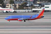 N392SW @ KLAS - Boeing 737-300 - by Mark Pasqualino