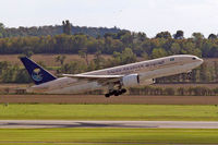 HZ-AKI @ LOWW - Boeing 777-268ER [28352] (Saudi Arabian Airlines) Vienna-Schwechat~OE 12/09/2007 - by Ray Barber