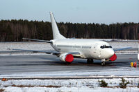 N828DG @ ARN - Parked at ramp K.