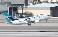 C-FZWS @ KLAS - Boeing 737-700 - by Mark Pasqualino