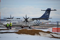 YR-ATC @ LRIA - YR-ATC (SkyTeam Livery) at Iasi Airport. - by Nauznicov George