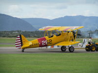 ZK-USN @ NZTG - under tow to fuel depot - by magnaman
