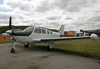 N75208 @ 4N1 - A civilianized Air Force veteran enjoys an airshow at Greenwood Lake Airport, NJ. - by Daniel L. Berek