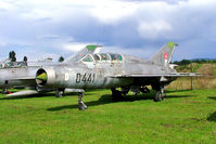 0441 @ LZPP - Mikoyan-Gurevich MiG-21US Fishbed [04685141] (Slovak Air Force) Piestany~OM 11/09/2007 - by Ray Barber