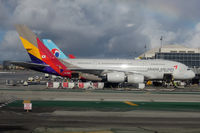 HL7626 @ KLAX - KE's A380 right behind it - by Micha Lueck