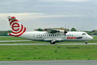 SP-EDF @ LOWW - Aerospatiale ATR-42-512 [559] (Eurolot) Vienna-Schwechat~OE 13/09/2007 - by Ray Barber