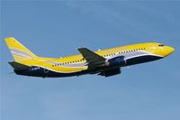 F-GZTB @ LFRB - Boeing 737-33V , Take off rwy 07R, Brest-Bretagne Airport (LFRB-BES) - by Yves-Q