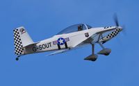 G-SOUT @ EGFH - Visiting RV-8 (Raven 5 of Team Raven).
Previously registered G-CDPJ. - by Roger Winser