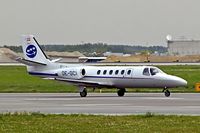 OE-GCI @ LOWW - OE-GCI   Cessna Citation II [550-0041] Vienna-Schwechat~OE 13/09/2007 - by Ray Barber