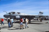 158804 @ CYED - Photo shows EA-6B 158804 on display at the annual airshow at Canadian Forces Base Edmonton (Namao), Alberta, Canada in 1986. - by Alf Adams