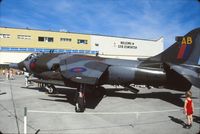 XZ967 @ CYED - Photo shows Harrier GR3 XZ967 on display at the annual airshow at Canadian Forces Base Edmonton (Namao), Alberta, Canada in 1986. - by Alf Adams