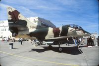 154631 @ CYED - Photo shows TA-4J 154631 on display at the annual airshow at Canadian Forces Base Edmonton (Namao), Alberta, Canada in 1986. - by Alf Adams