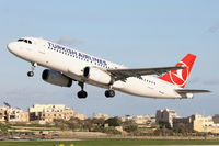 TC-JUG @ LMML - A320 TC-JUG Turkish Airlines - by Raymond Zammit