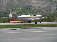 N99853 @ SZP - 1946 ERCO Ercoupe 415-C, Continental O-200 100 Hp upgrade, takeoff Rwy 22 - by Doug Robertson