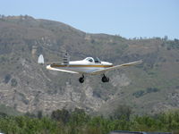 N99853 @ SZP - 1946 ERCO Ercoupe 415-C, Continental O-200 100 Hp upgrade, low pass over 22 - by Doug Robertson