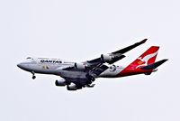 VH-OEJ @ YVR - Qantas operated six direct return flights between Sydney, Australia and Vancouver in January 2015. The flights take advantage of the seasonal peak in travel during the Canadian winter. This is the last flight from SYD.