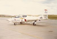 58-1924 @ CYMJ - Photo shows T-37B 58-1924 on display at the annual airshow at Canadian Forces Base Moose Jaw, Saskatchewan, Canada in 1986. - by Alf Adams