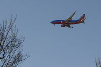 N480WN @ DCA - Southwest Airlines Boeing 737-7H4 _ N480WN on approach to Ronald Reagan Washington National Airport.