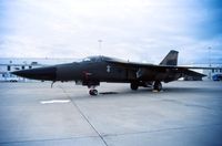 67-0071 @ CYMJ - F-111A Aardvark 67-0071 on display at the annual airshow at Canadian Forces Base Moose Jaw, Saskatchewan, Canada in 1987. - by Alf Adams
