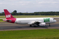 LZ-MDT @ EDDL - Airbus A320-214 [2108] (Air VIA Bulgarian Airways) Dusseldorf~D 15/09/2007 - by Ray Barber