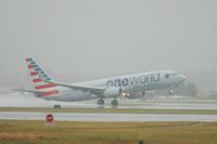 N838NN @ YVR - Rainy day departure to Dallas
