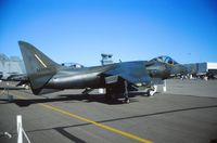 163193 @ CYMJ - AV-8B Harrier 2 163193 on display at the annual airshow at Canadian Forces Base Moose Jaw, Saskatchewan, Canada in 1988. - by Alf Adams
