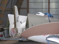 ZK-GAT @ NZDY - inside hangar at drury - by magnaman
