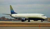 N753MA @ KMDW - At Chicago Midway 1/24/15 - by Bill Poturica